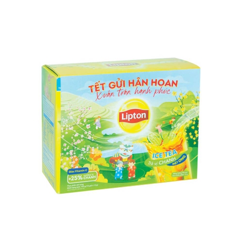 Trà Lipton vị chanh mật ong 192g