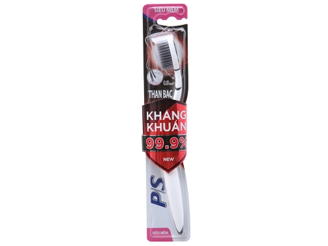 Bàn chải đánh răng P/S than bạc siêu mềm