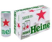 Bia Heineken Bạc 330ml - Thùng 24 lon