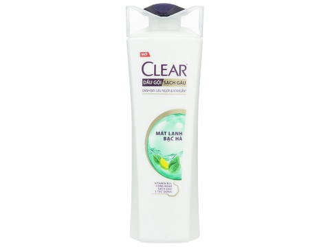 Dầu gội Clear bạc hà 340g