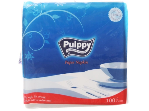 Khăn giấy ăn Pulppy 100 tờ