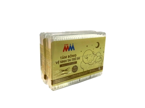 Tăm ráy tai MM trẻ em lốc 2 gói ( 160cây/gói)