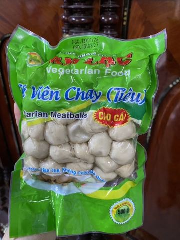 Chả viên tiêu chay 500g