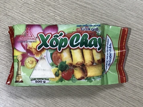 Chả giò xốp chay Vina Ba Sao 500g