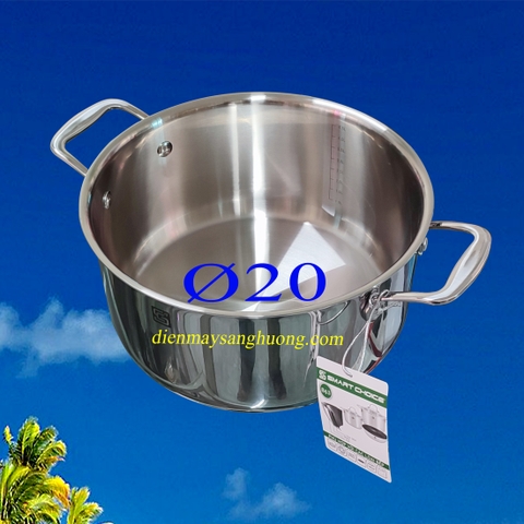 Bộ Nồi inox Liền Khối Cao Cấp Smart Choice BN003