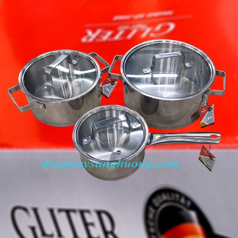 Bộ nồi inox 5 lớp đáy Kalpen KP-3568