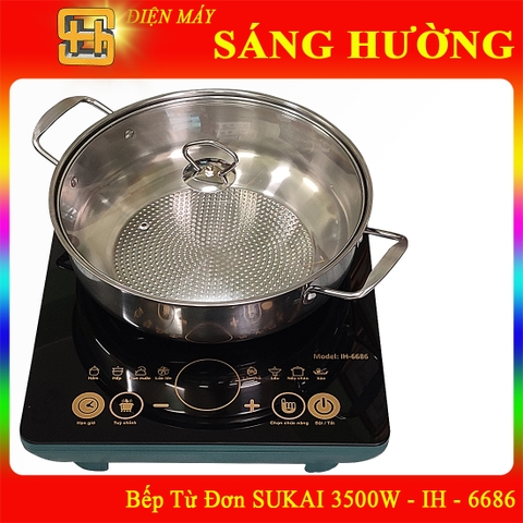 Bếp Điện Từ SUKAI 3500W - IH - 6686