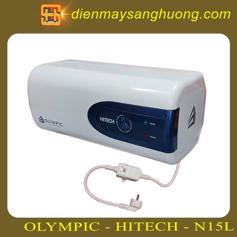 Bình Nóng Lạnh OLYMPIC 15 Lít  Loại Ngang - HITECH – N15L
