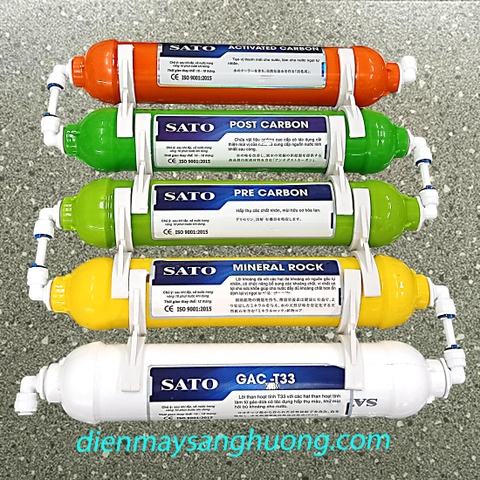 Bộ Lõi Chức Năng SATO Máy Lọc Nước RO