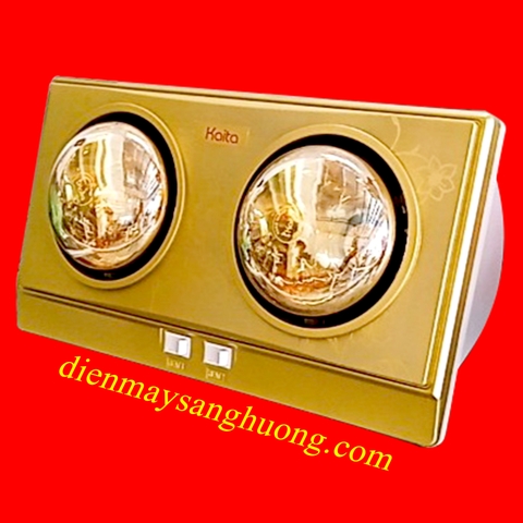 Đèn Sưởi Nhà Tắm 2 Bóng Kaita - KT02