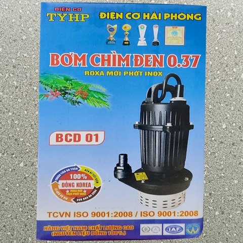 Bơm Thả Tõm Điện Cơ  TYHP Hải Phòng