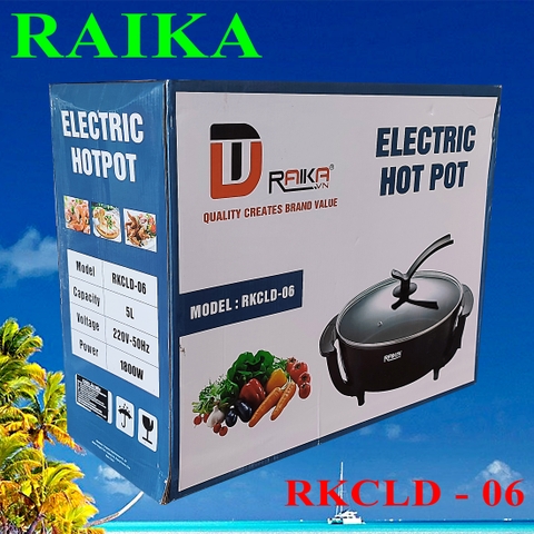 Nồi Lẩu Đa Năng RAIKA 5 Lít – RKCLD - 06
