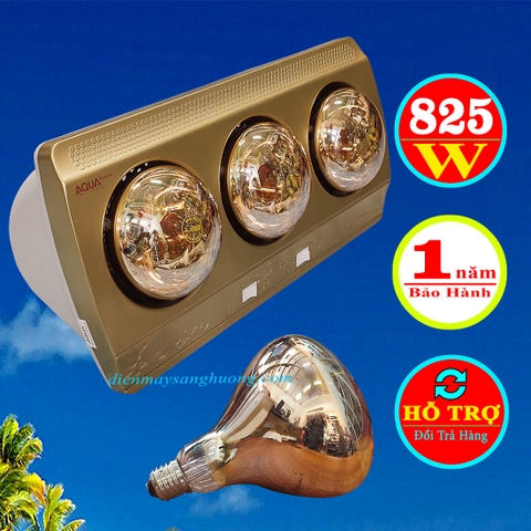 Máy Sưởi 3 Bóng AQUA – HQ - 668