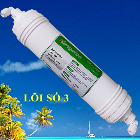 Bộ Lõi Lọc Nước Đúc 123 Kangaroo