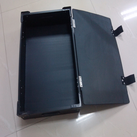 Thùng Nhựa Danpla Chống Tĩnh Điện Có Nắp