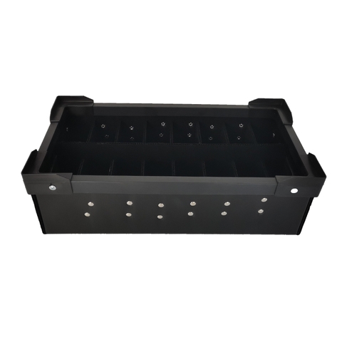 Thùng Nhựa Danpla Chống Tĩnh Điện Thiết Kế Nhiều Đinh Tán