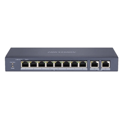 Copy of Switch PoE 8 cổng (2 cổng Uplink) DS-3E0310P-E/M