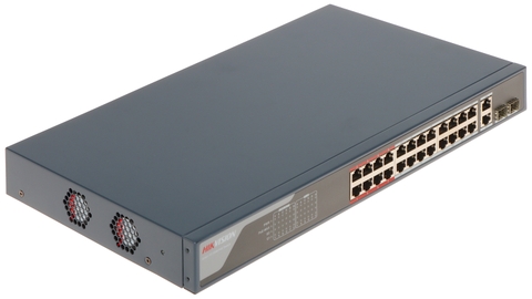 Switch PoE thông minh 26 port DS-3E1326P-EI