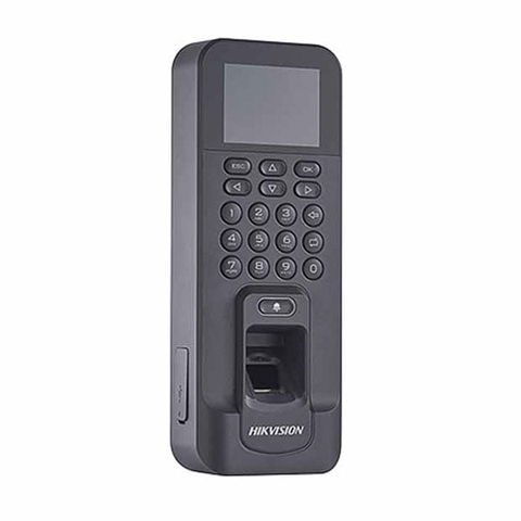 Máy chấm công tích hợp đọc thẻ Mifare DS-K1T804MF