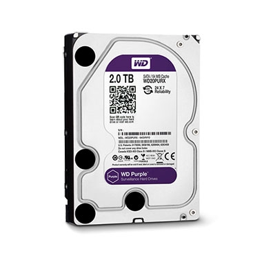 Ổ cứng HDD Western Purple 2Tb SATA3 5400rpm
