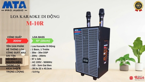 Loa kéo di động MTA M-10R
