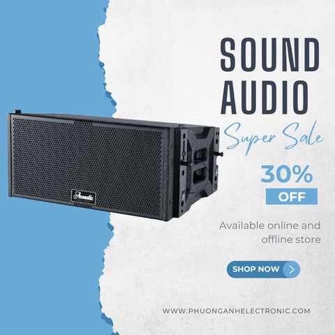 Loa sự kiện 2 bass 25 ARRAY FT210D, Hiệu Acoustic