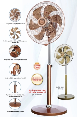 Quạt cây công nghiệp Electronic QC-450