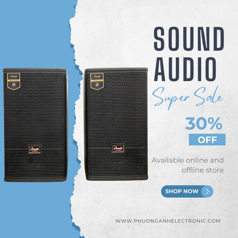 Loa Karaoke Bass 30 nhập khẩu, Thương hiệu Acoustic, Model: A612