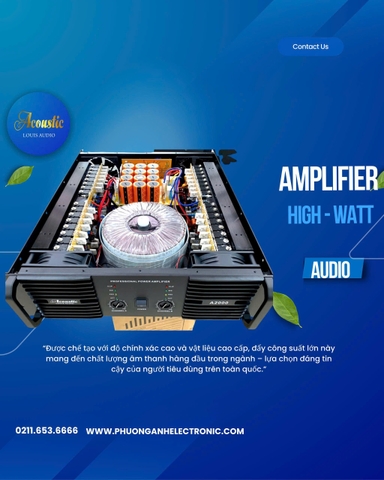 Đẩy công suất sự kiện Acoustic 2.2000(2000W)