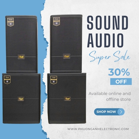 Loa Karaoke Bass 25 Nhập Khẩu, Thương hiệu Acoustic, Model: F10