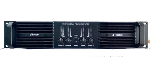 Đẩy công suất sự kiện Acousstic Model: 4.1000(1000W/kênh)