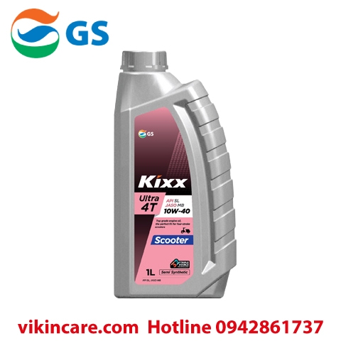 Nhớt Xe Máy Kixx Ultra 4T Scooter SL (Tay ga)