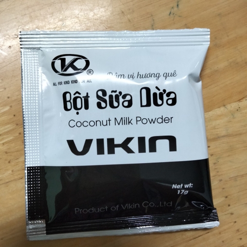 Bột sữa dừa có đường Vikin gói 17g
