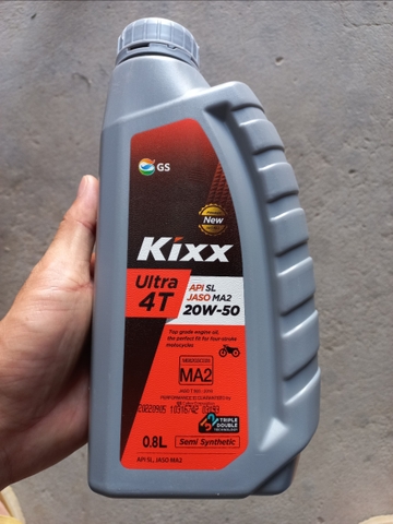 Kixx 20w50 SL/ MA2 0.8L x12