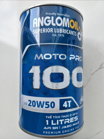 Anglom-Oil Moto 100 20w50 SN/MA2 1L