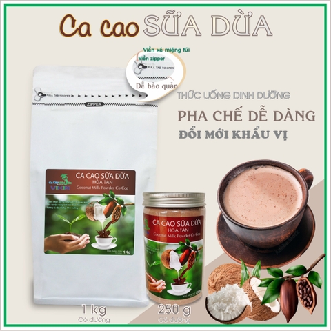 Ca cao sữa dừa gói 500g