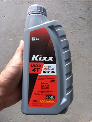 Kixx 10w40 SN/MA2 0.8L x12