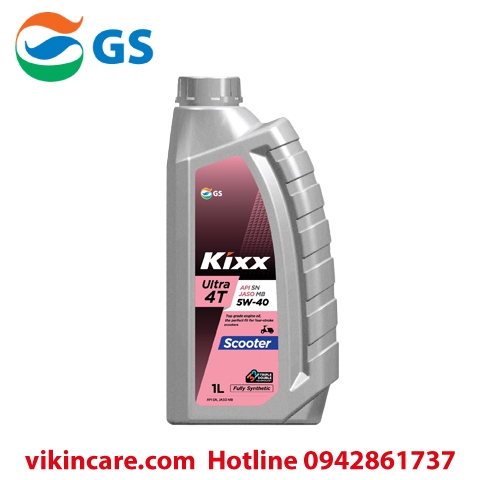 Nhớt Xe Máy Kixx Ultra 4T Scooter SN