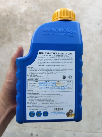 Anglom Oil RoadMaster Platinum 5w30 SP GF-6A 1L x12