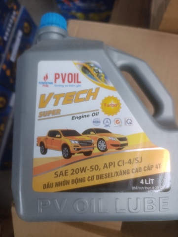 PV VTECH 20w50 SJ CI-4 4L