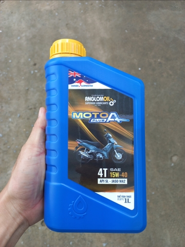 Anglom Oil Moto A Plus 15w40 SL/MA2 1Lx24