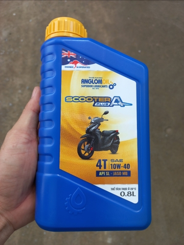 Anglom Oil Scooter Plus 10w40 SL/MB 0.8Lx24