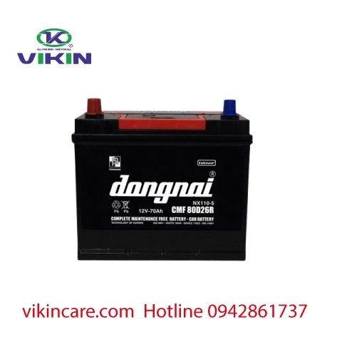Ắc quy Pinaco CMF 80D26 12V- 70Ah