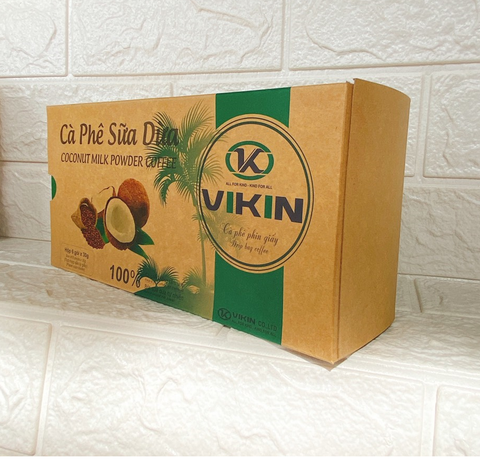 Cà phê sữa dừa phin giấy 6 gói