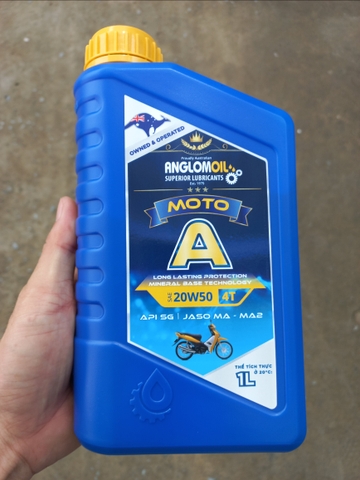 Anglom Oil Moto A 20w50 SG/MA2 1Lx24