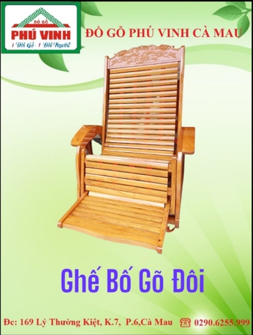 Ghế Bố Đôi Gõ