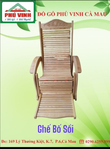 Ghế Bố Sồi