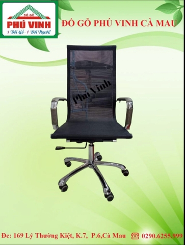 Ghế Lưới Cao Xoay, G801-A