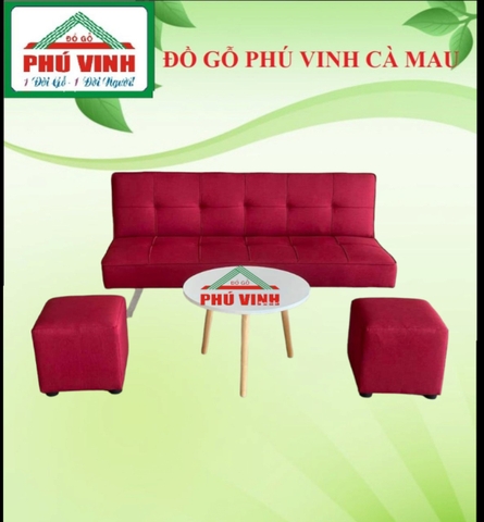 Sofa Nệm Bật ( Kèm Đôn)