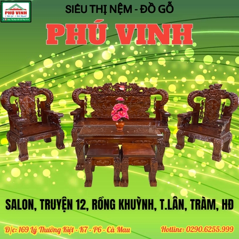Salon, Truyện 12, Rồng Khuỳnh, T.Lân, Tràm, Hồng Đào